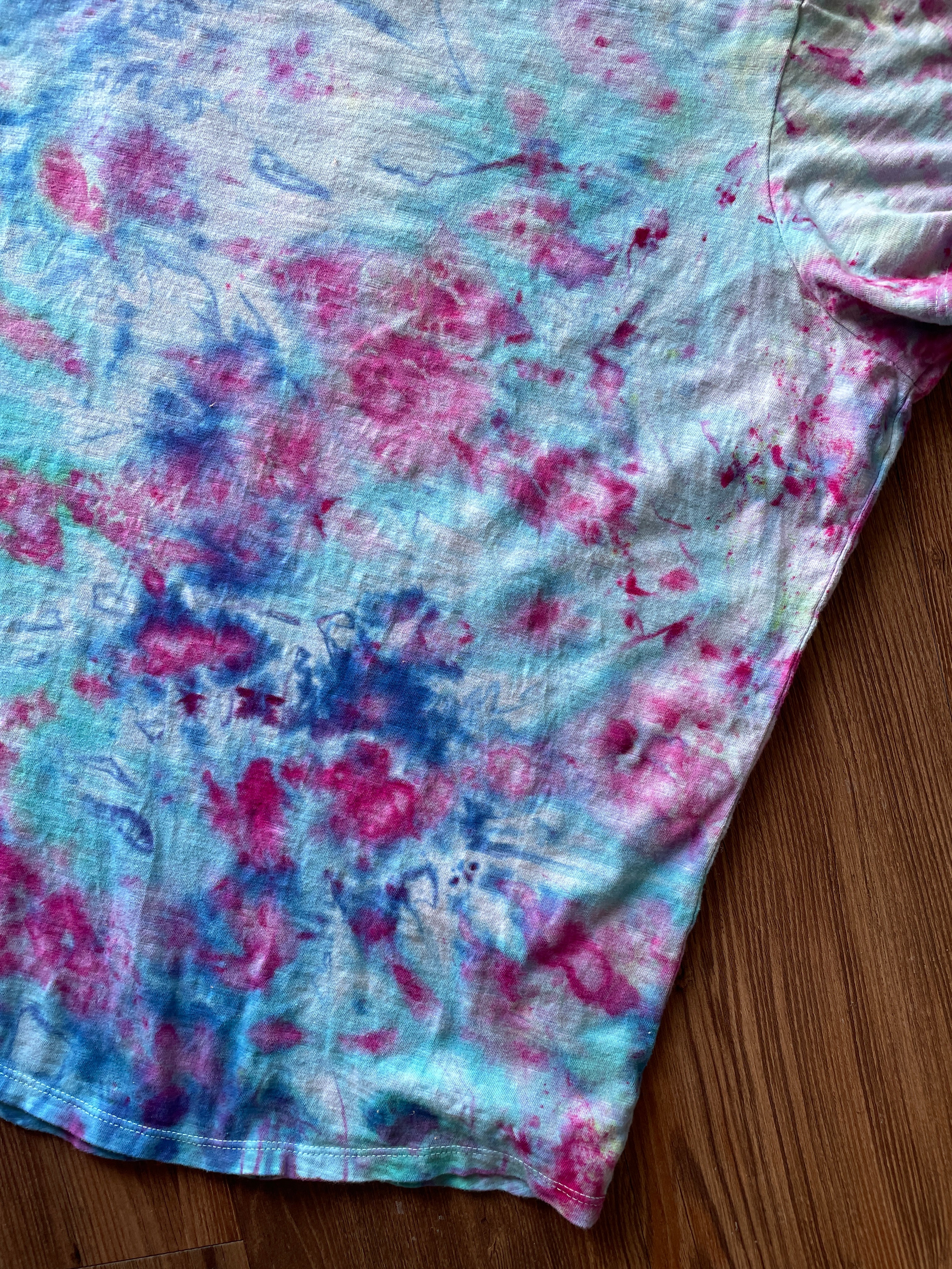 3XL Women’s Love Your Mama Earth Day Handmade Tie Dye T-Shirt | Old Navy Galaxy Dye Tie Dye Short Sleeve