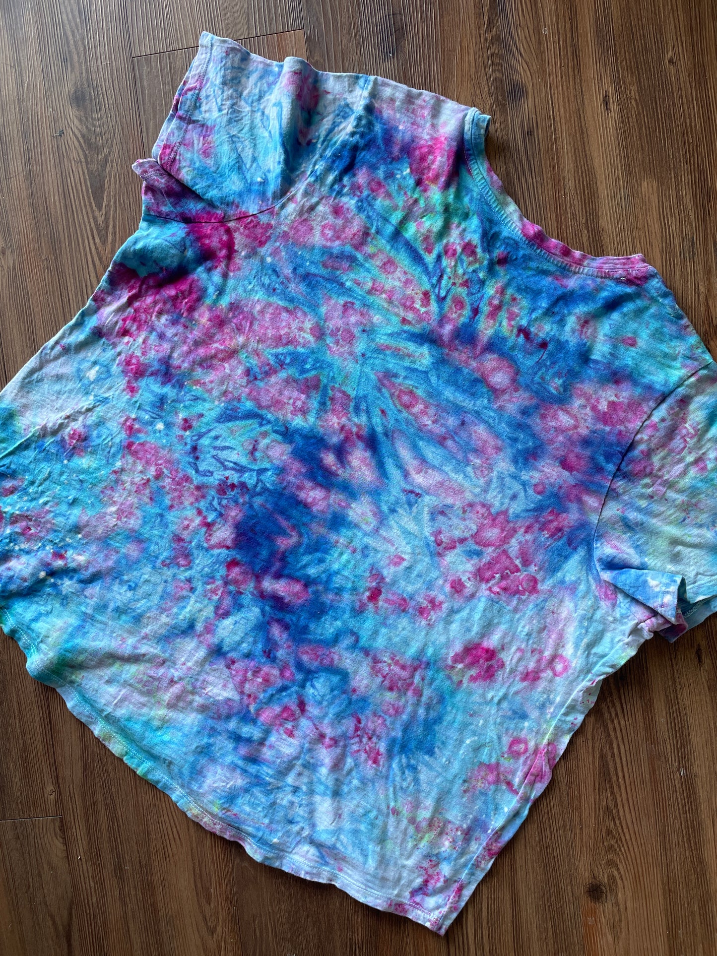 3XL Women’s Love Your Mama Earth Day Handmade Tie Dye T-Shirt | Old Navy Galaxy Dye Tie Dye Short Sleeve