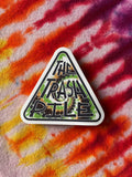 The Trash Pile Logo Sticker—Multicolor Green, Yellow, and Black