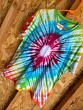 Large Men's Rainbow Sunburst Tie Dye T-Shirt