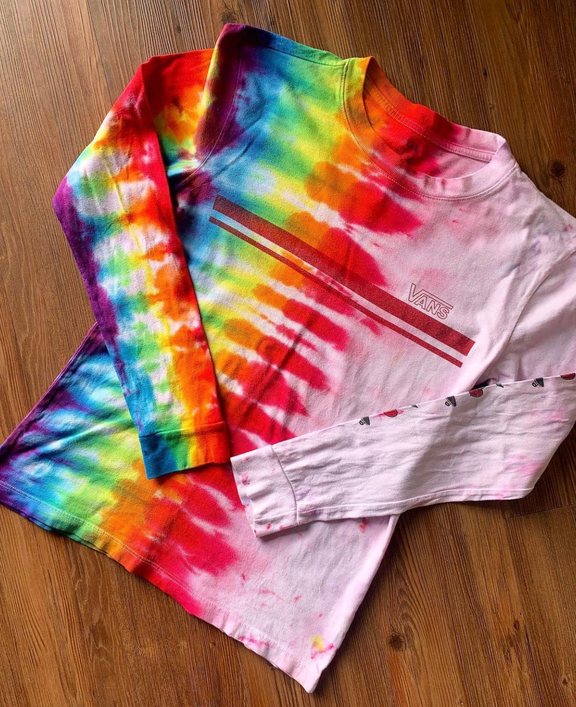 CUSTOM TIE DYE (LIGHT COLORS)
