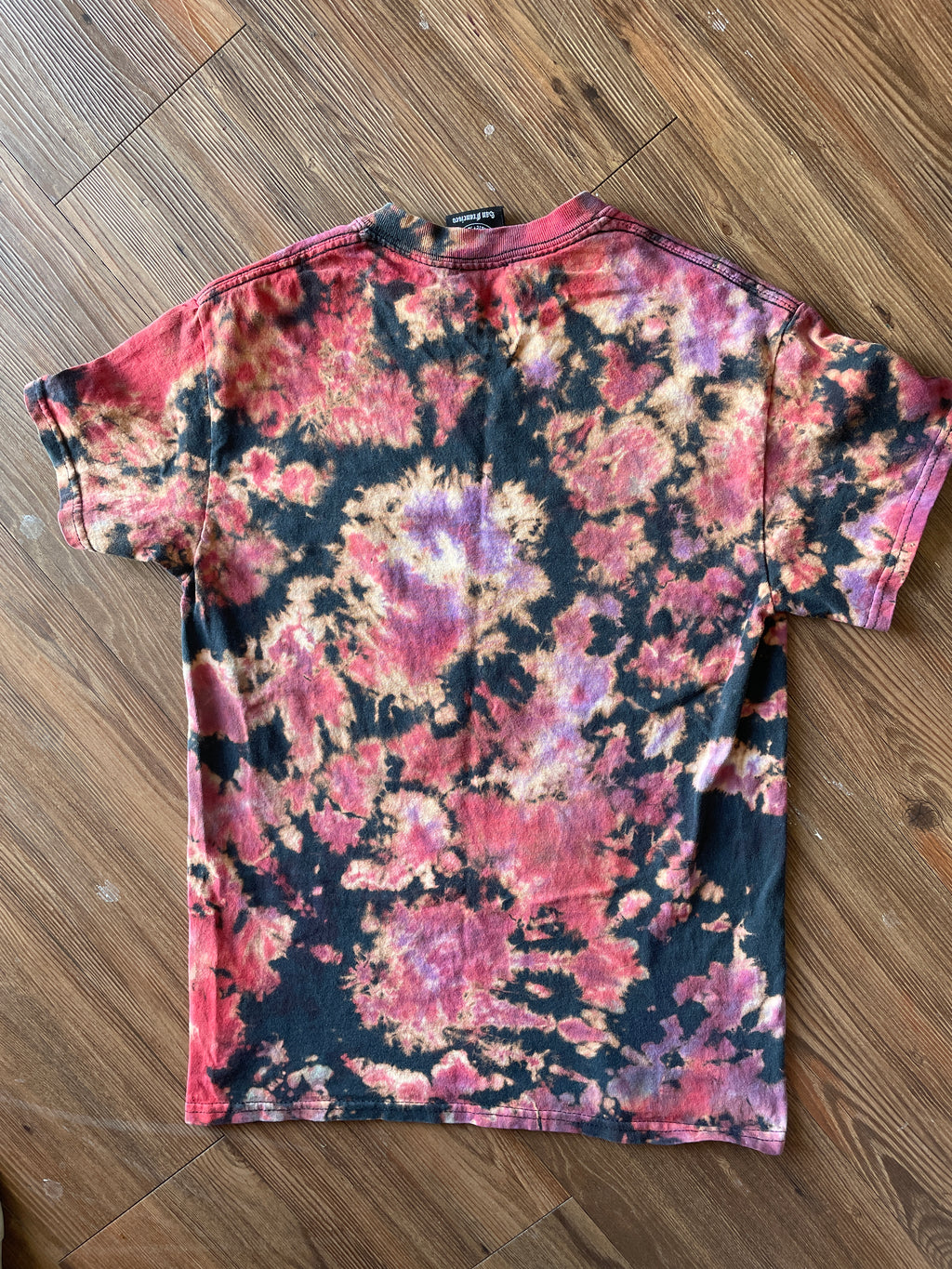 SMALL Men’s Thrasher Magazine T-Shirt | Thrasher Skateboard Handmade Reverse Tie Dye Short Sleeve