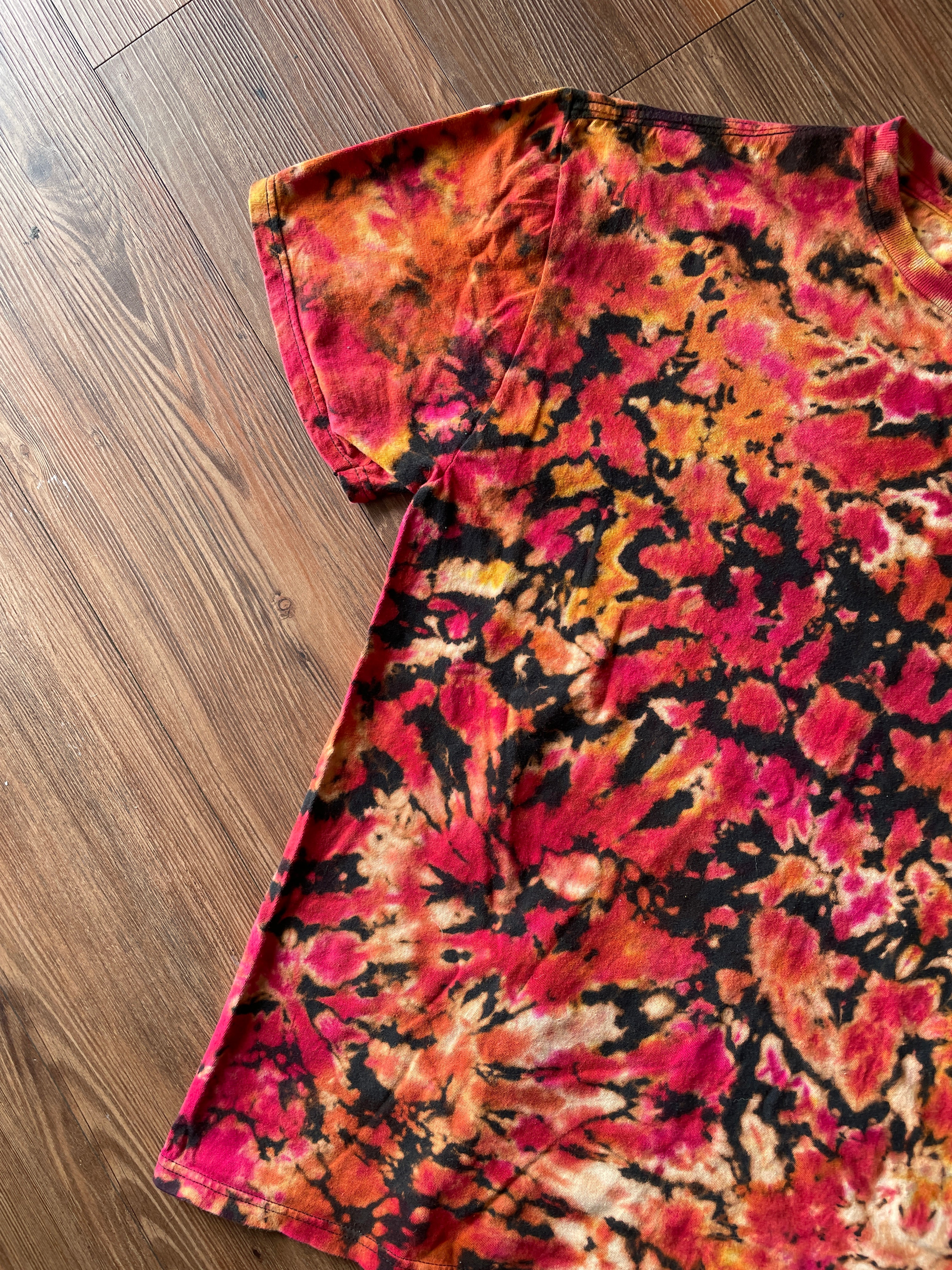 XL Men’s Quiksilver California Tie Dye T-Shirt | Bleach Tie Dye Short Sleeve