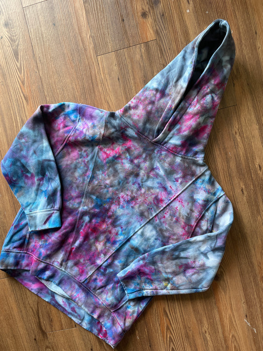 MEDIUM Women’s ZARA Galaxy Dye Tie Dye Sweatshirt | Blue and Purple Space Ice Dye Tie Dye Hoodie