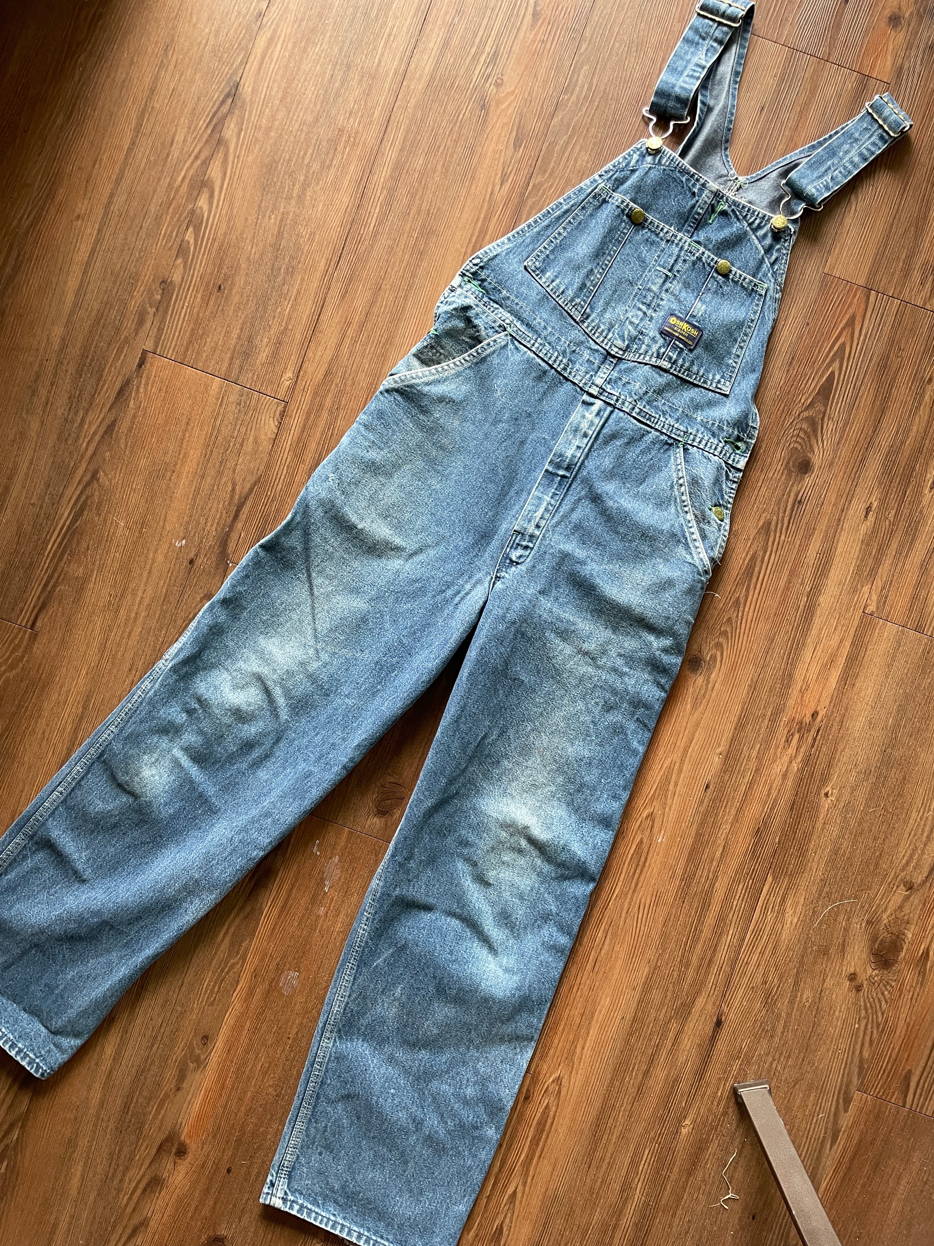 Men's Small/Women's Medium Vintage Osh Kosh B'Gosh Union Made Denim Overalls