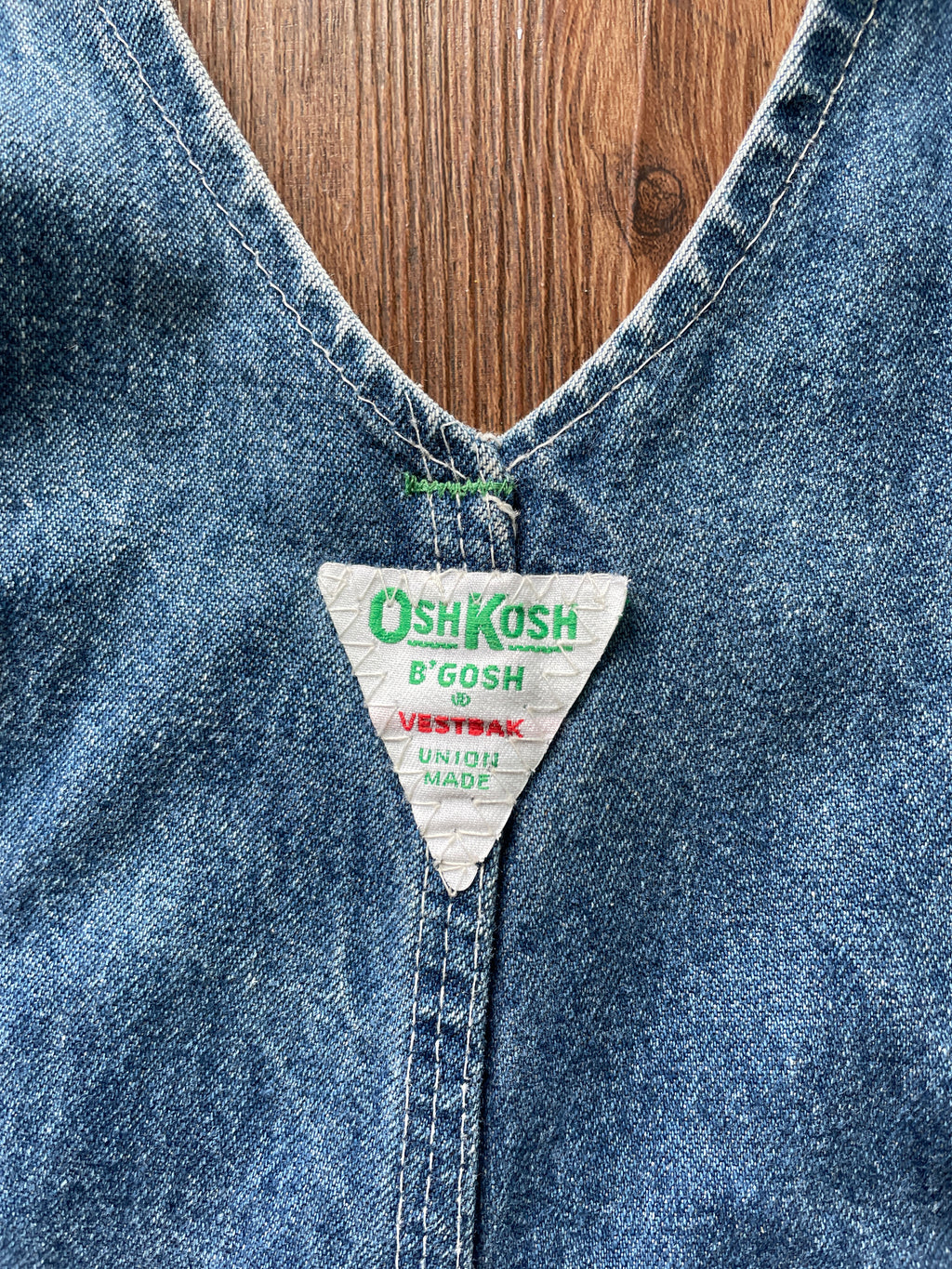 Men's Small/Women's Medium Vintage Osh Kosh B'Gosh Union Made Denim Overalls