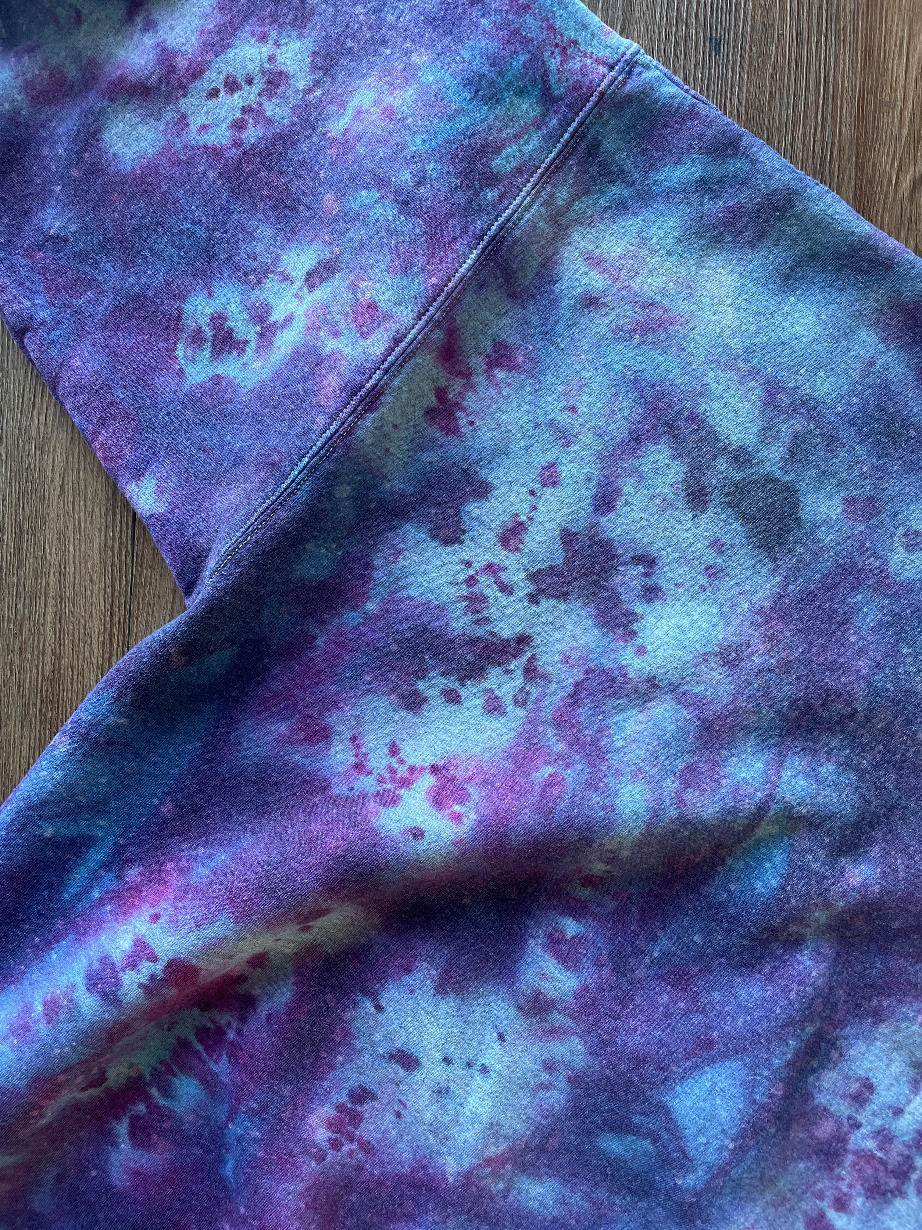 3XL Men’s Champion Galaxy Dye Handmade Tie Dye Sweatshirt